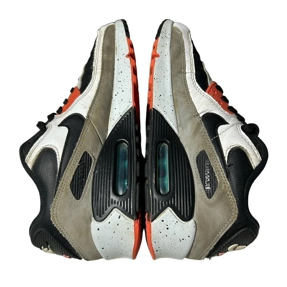 Nike Air Max 90 LTR (GS) Youth's Size 6.5Y Running Shoes Black White Speckled
